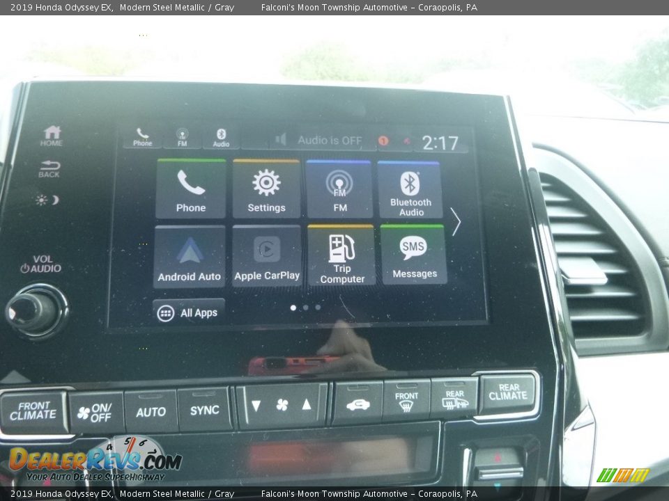 2019 Honda Odyssey EX Modern Steel Metallic / Gray Photo #15