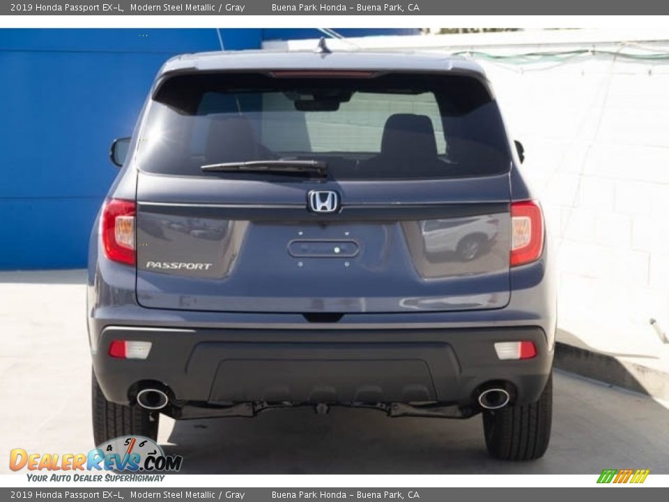 2019 Honda Passport EX-L Modern Steel Metallic / Gray Photo #5