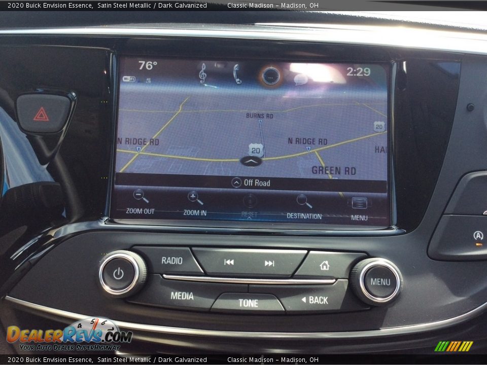 2020 Buick Envision Essence Satin Steel Metallic / Dark Galvanized Photo #20