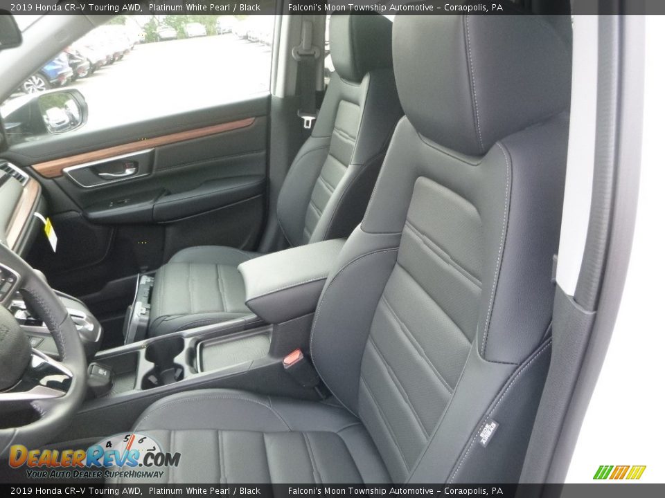 Front Seat of 2019 Honda CR-V Touring AWD Photo #8