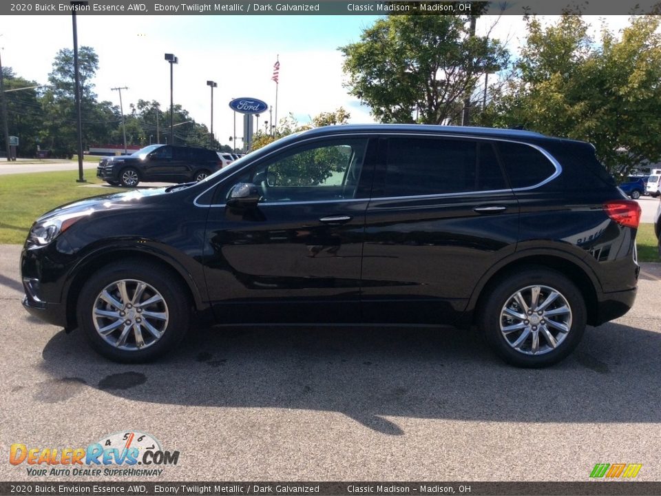 2020 Buick Envision Essence AWD Ebony Twilight Metallic / Dark Galvanized Photo #6