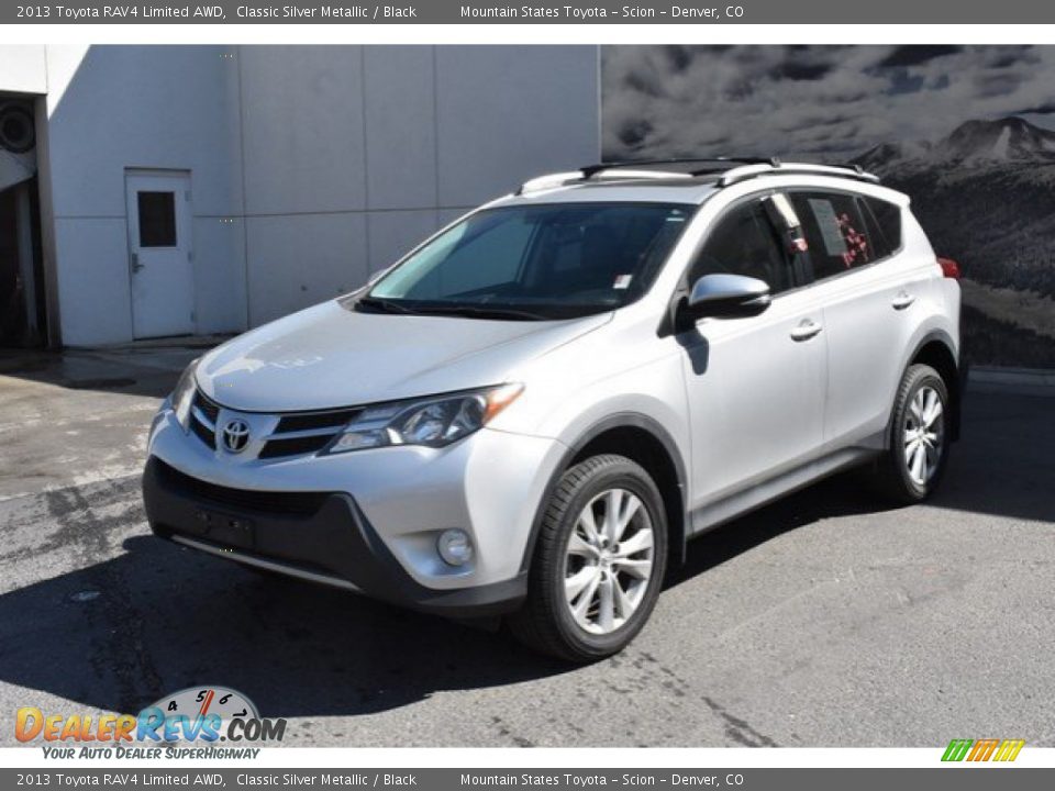 2013 Toyota RAV4 Limited AWD Classic Silver Metallic / Black Photo #2