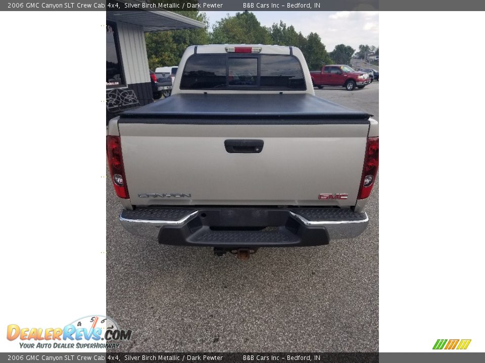 2006 GMC Canyon SLT Crew Cab 4x4 Silver Birch Metallic / Dark Pewter Photo #4