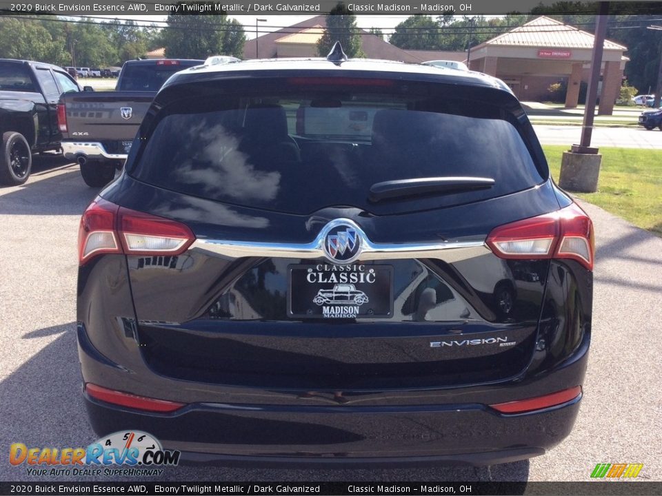 2020 Buick Envision Essence AWD Ebony Twilight Metallic / Dark Galvanized Photo #8