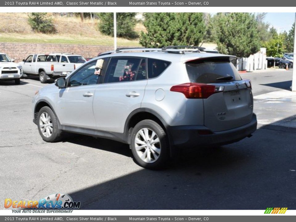 2013 Toyota RAV4 Limited AWD Classic Silver Metallic / Black Photo #4