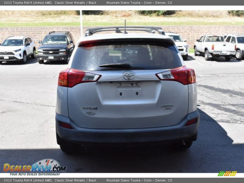 2013 Toyota RAV4 Limited AWD Classic Silver Metallic / Black Photo #5