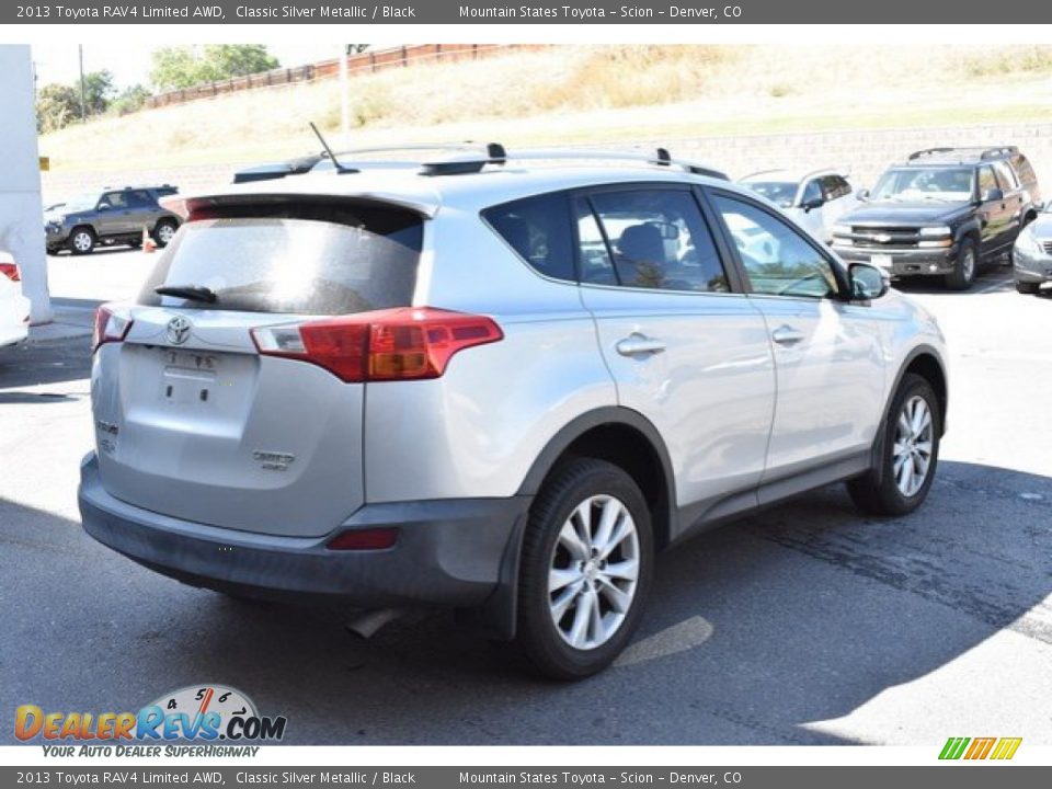 2013 Toyota RAV4 Limited AWD Classic Silver Metallic / Black Photo #6