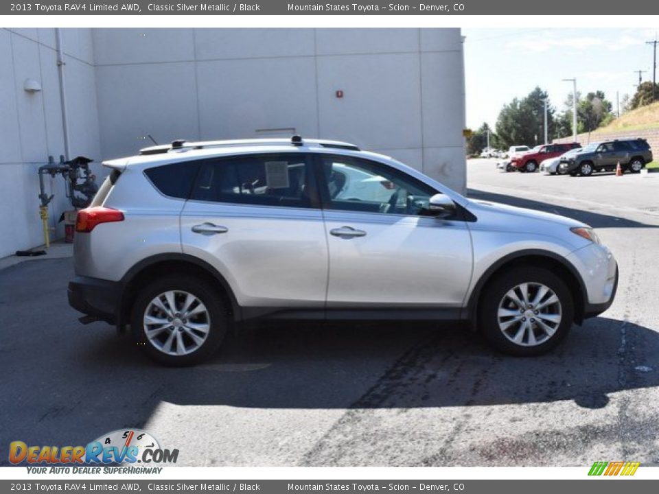 2013 Toyota RAV4 Limited AWD Classic Silver Metallic / Black Photo #7