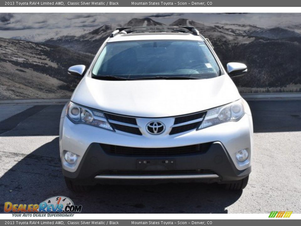 2013 Toyota RAV4 Limited AWD Classic Silver Metallic / Black Photo #8