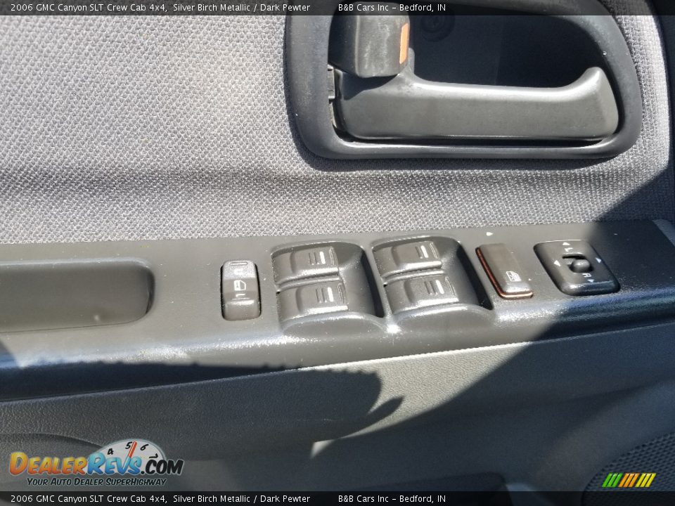 2006 GMC Canyon SLT Crew Cab 4x4 Silver Birch Metallic / Dark Pewter Photo #18