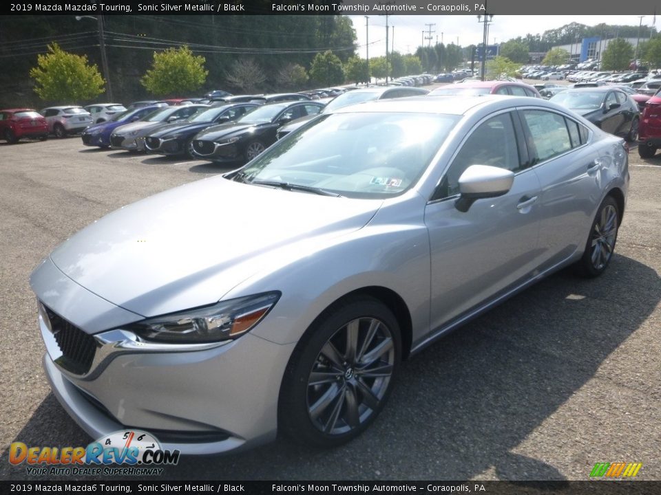 2019 Mazda Mazda6 Touring Sonic Silver Metallic / Black Photo #5