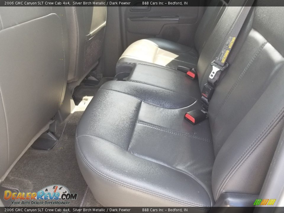 2006 GMC Canyon SLT Crew Cab 4x4 Silver Birch Metallic / Dark Pewter Photo #21