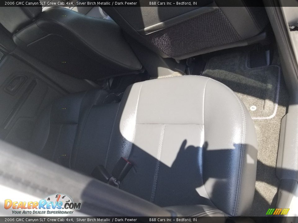 2006 GMC Canyon SLT Crew Cab 4x4 Silver Birch Metallic / Dark Pewter Photo #23