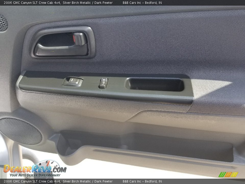 2006 GMC Canyon SLT Crew Cab 4x4 Silver Birch Metallic / Dark Pewter Photo #26