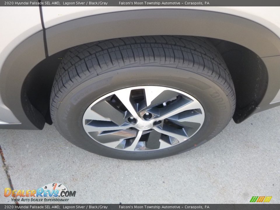 2020 Hyundai Palisade SEL AWD Lagoon Silver / Black/Gray Photo #7