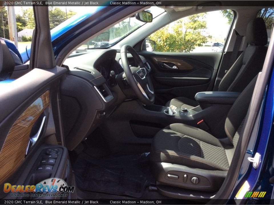 2020 GMC Terrain SLE Blue Emerald Metallic / Jet Black Photo #11