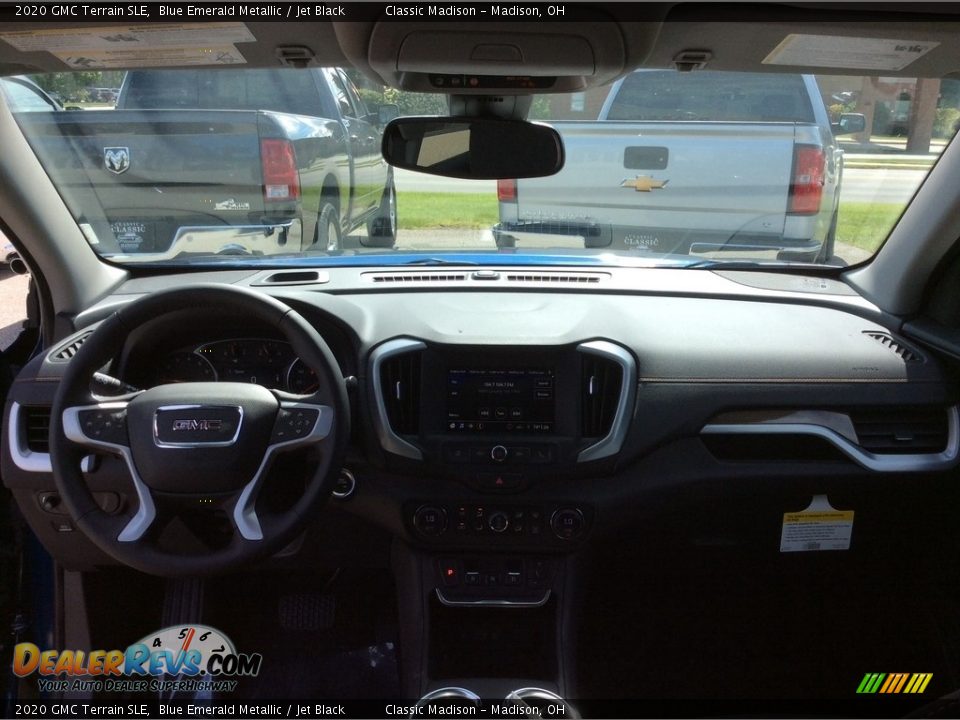2020 GMC Terrain SLE Blue Emerald Metallic / Jet Black Photo #12