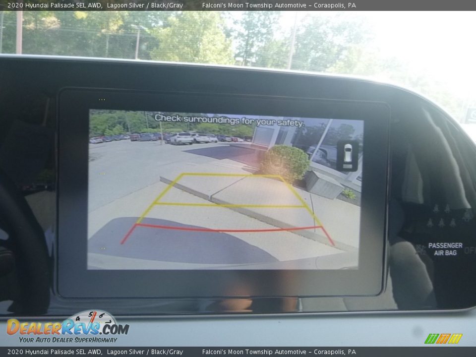 2020 Hyundai Palisade SEL AWD Lagoon Silver / Black/Gray Photo #14