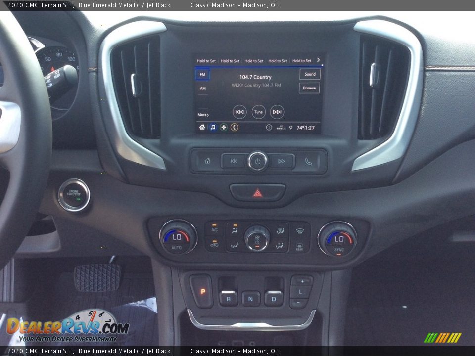 2020 GMC Terrain SLE Blue Emerald Metallic / Jet Black Photo #14