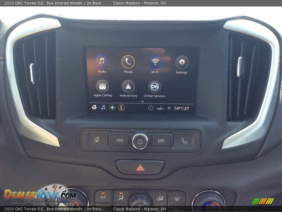 2020 GMC Terrain SLE Blue Emerald Metallic / Jet Black Photo #15