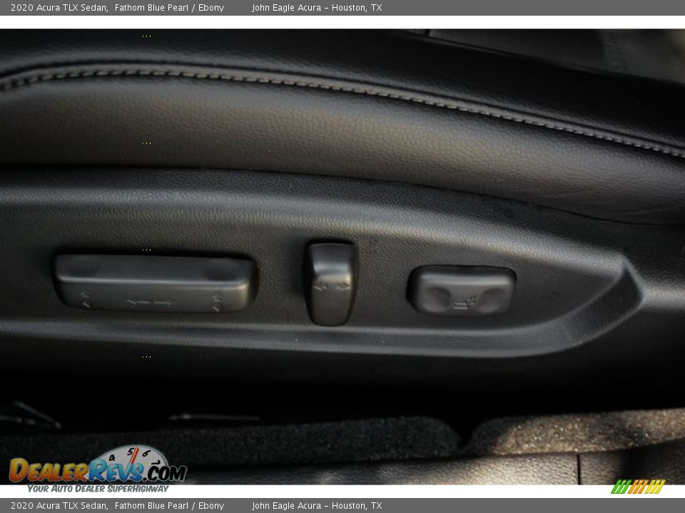 2020 Acura TLX Sedan Fathom Blue Pearl / Ebony Photo #13