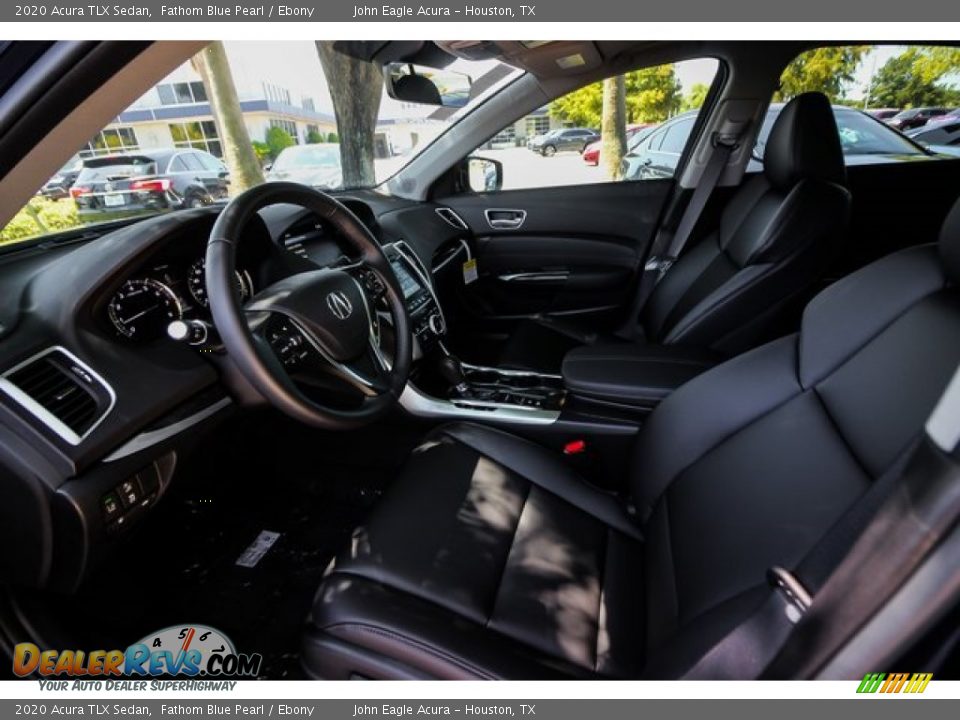 2020 Acura TLX Sedan Fathom Blue Pearl / Ebony Photo #15
