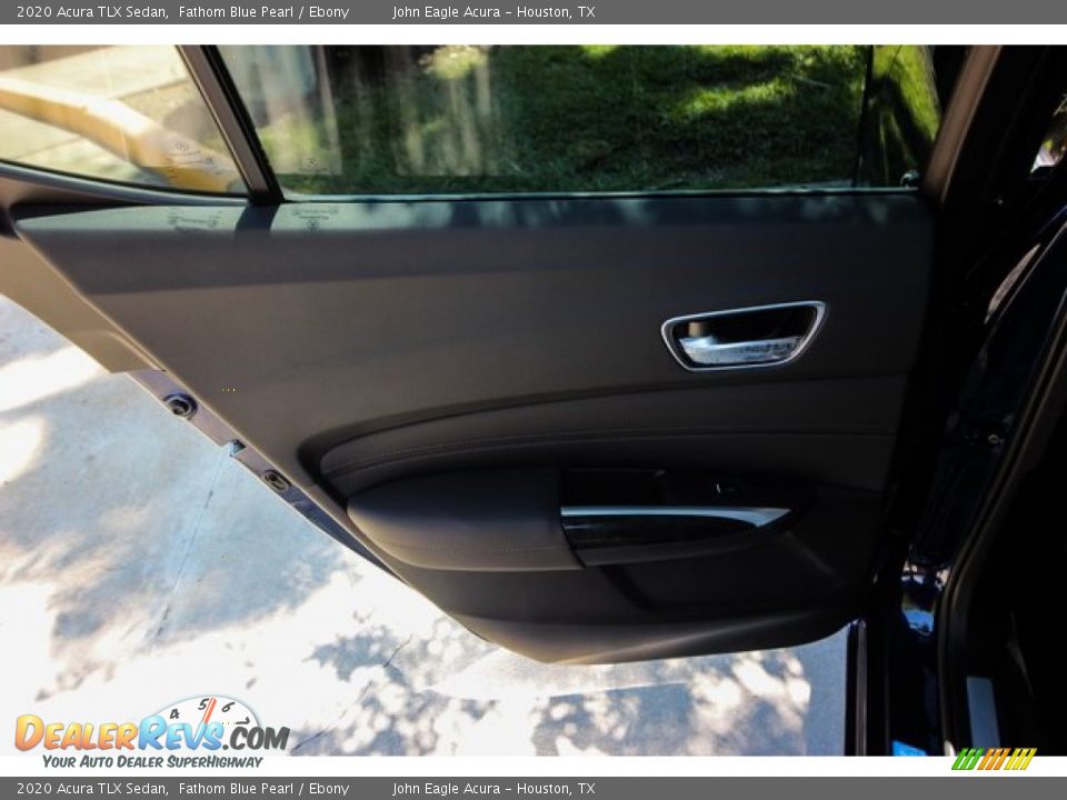 2020 Acura TLX Sedan Fathom Blue Pearl / Ebony Photo #16