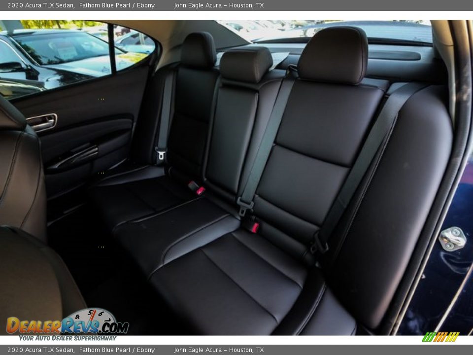 2020 Acura TLX Sedan Fathom Blue Pearl / Ebony Photo #17