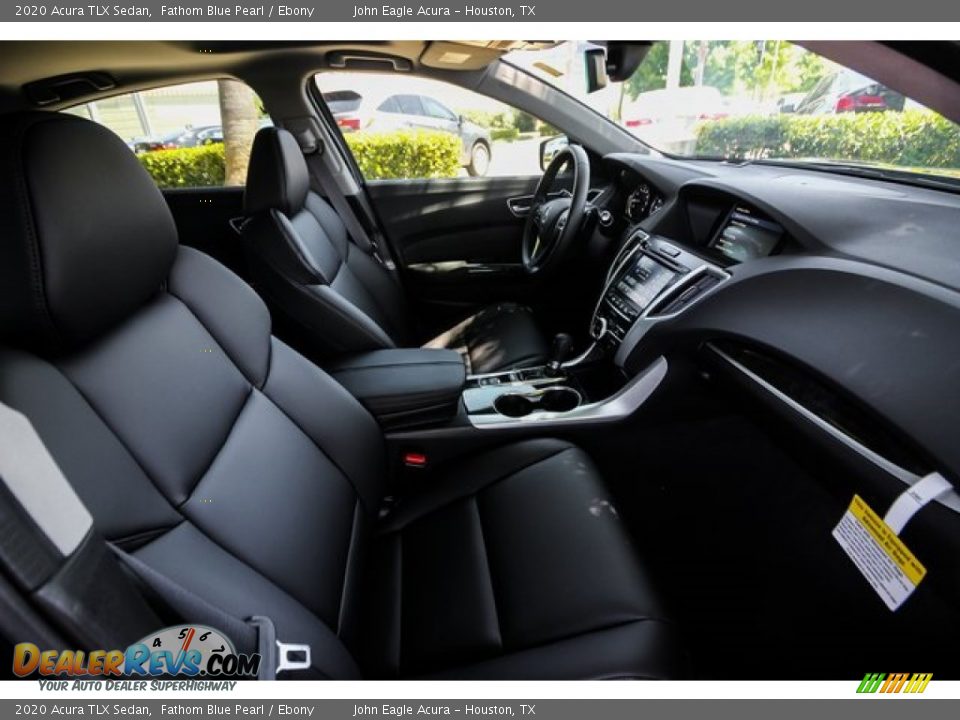 2020 Acura TLX Sedan Fathom Blue Pearl / Ebony Photo #22