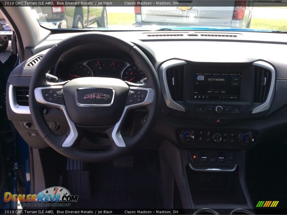 2019 GMC Terrain SLE AWD Blue Emerald Metallic / Jet Black Photo #3