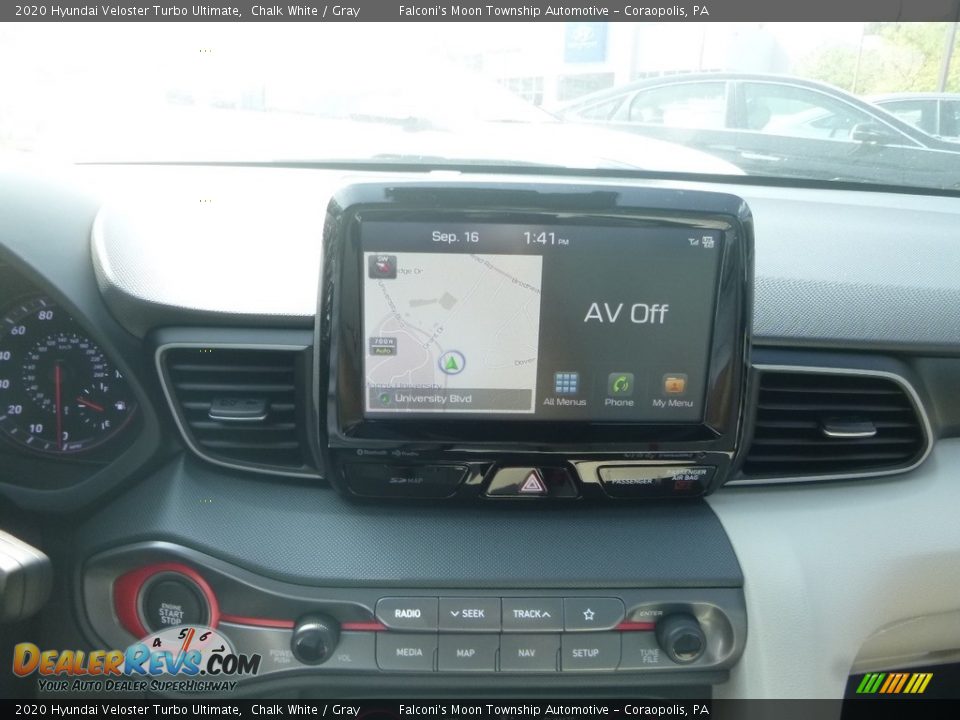 Controls of 2020 Hyundai Veloster Turbo Ultimate Photo #14