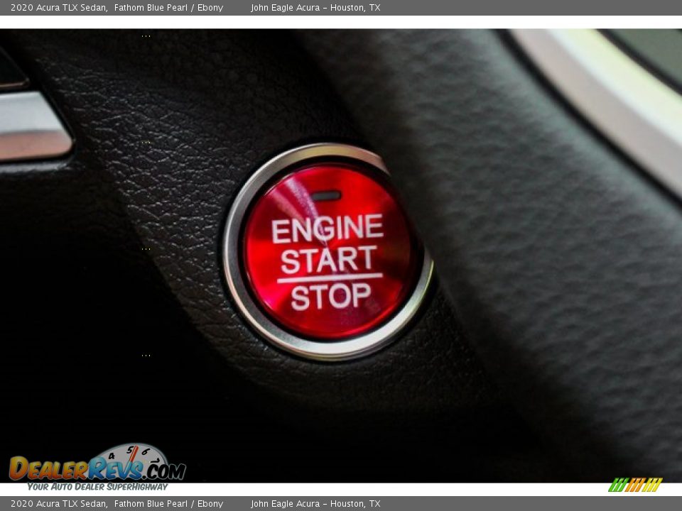 2020 Acura TLX Sedan Fathom Blue Pearl / Ebony Photo #29