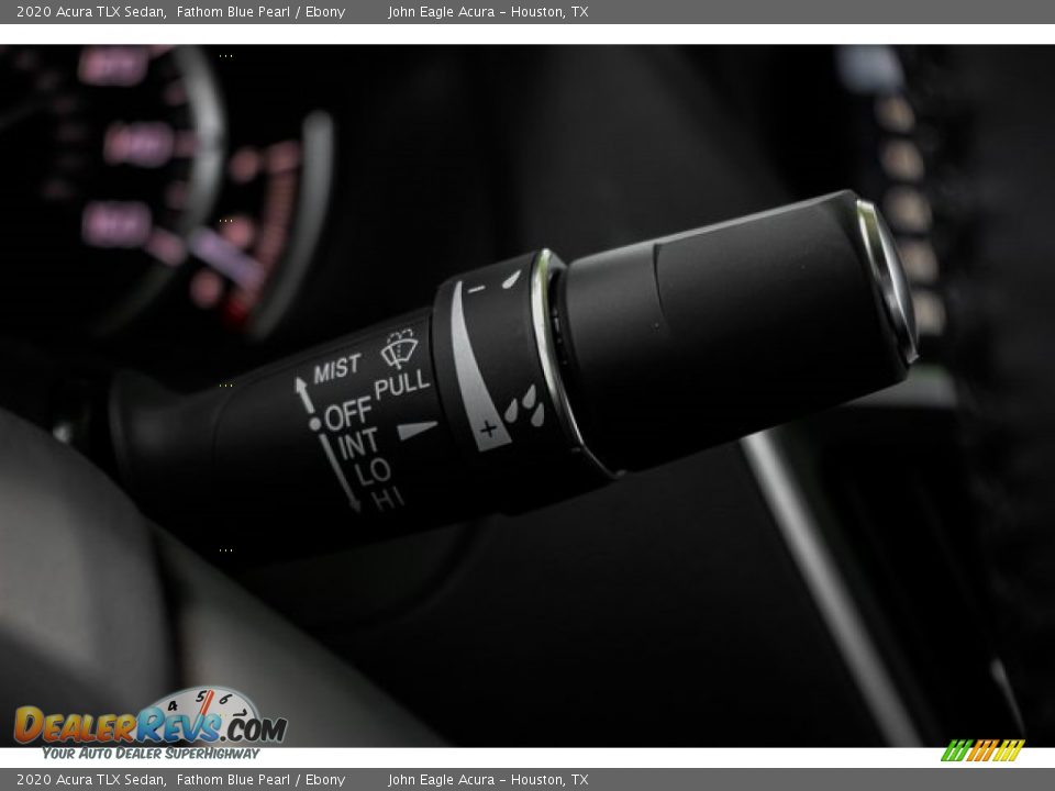 2020 Acura TLX Sedan Fathom Blue Pearl / Ebony Photo #33