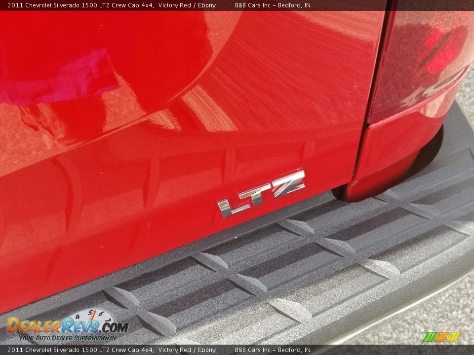 2011 Chevrolet Silverado 1500 LTZ Crew Cab 4x4 Victory Red / Ebony Photo #6