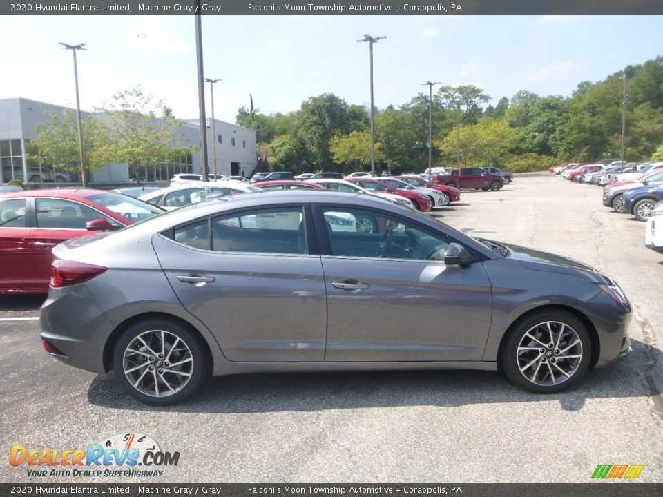 2020 Hyundai Elantra Limited Machine Gray / Gray Photo #1