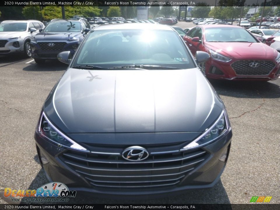 2020 Hyundai Elantra Limited Machine Gray / Gray Photo #4