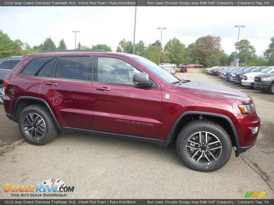 Velvet Red Pearl 2019 Jeep Grand Cherokee Trailhawk 4x4 Photo #6