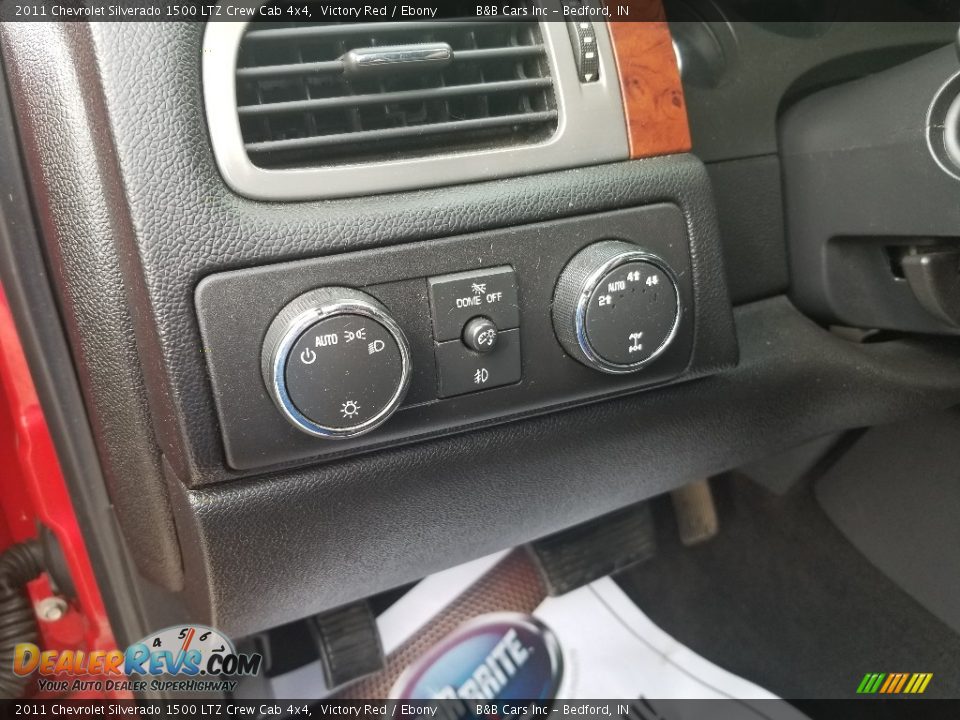 2011 Chevrolet Silverado 1500 LTZ Crew Cab 4x4 Victory Red / Ebony Photo #15