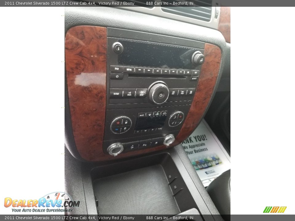 2011 Chevrolet Silverado 1500 LTZ Crew Cab 4x4 Victory Red / Ebony Photo #17