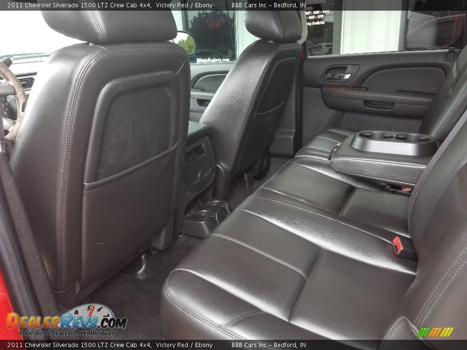 2011 Chevrolet Silverado 1500 LTZ Crew Cab 4x4 Victory Red / Ebony Photo #20