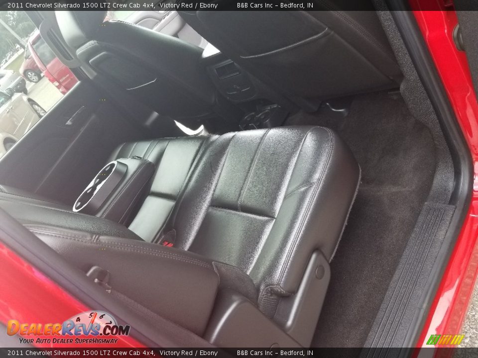 2011 Chevrolet Silverado 1500 LTZ Crew Cab 4x4 Victory Red / Ebony Photo #21