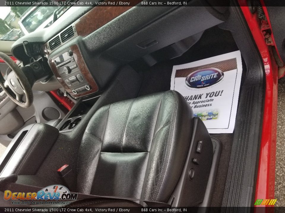 2011 Chevrolet Silverado 1500 LTZ Crew Cab 4x4 Victory Red / Ebony Photo #22