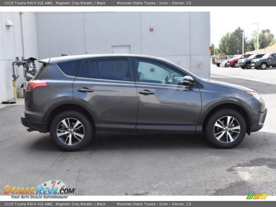 2018 Toyota RAV4 XLE AWD Magnetic Gray Metallic / Black Photo #7