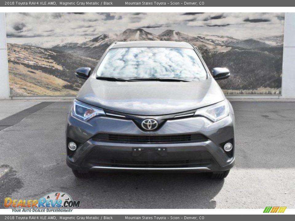2018 Toyota RAV4 XLE AWD Magnetic Gray Metallic / Black Photo #8