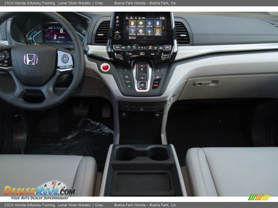 2020 Honda Odyssey Touring Lunar Silver Metallic / Gray Photo #13
