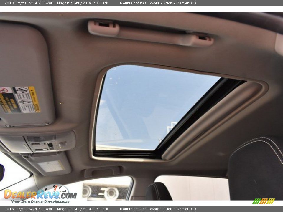 2018 Toyota RAV4 XLE AWD Magnetic Gray Metallic / Black Photo #10