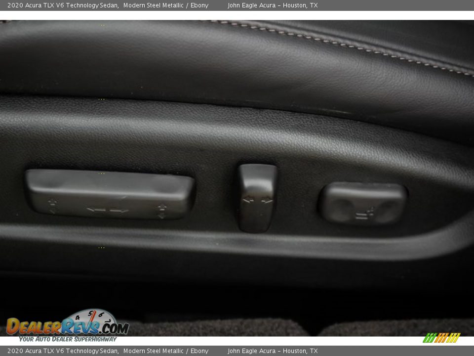 2020 Acura TLX V6 Technology Sedan Modern Steel Metallic / Ebony Photo #13