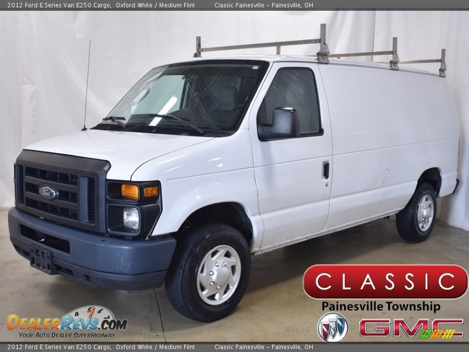 2012 Ford E Series Van E250 Cargo Oxford White / Medium Flint Photo #1