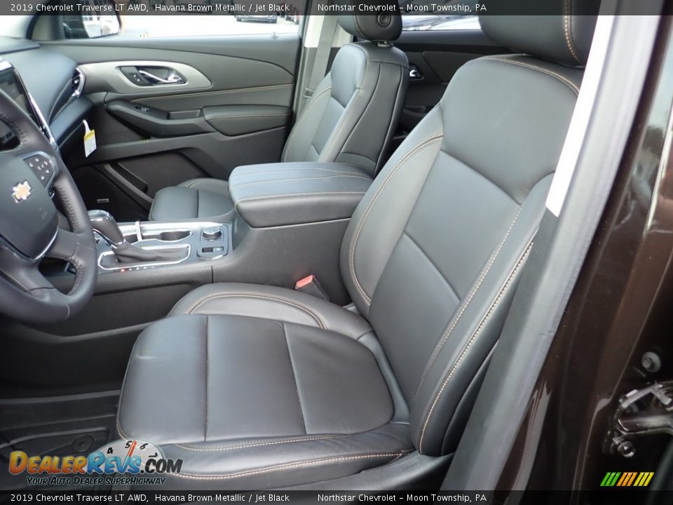 2019 Chevrolet Traverse LT AWD Havana Brown Metallic / Jet Black Photo #11