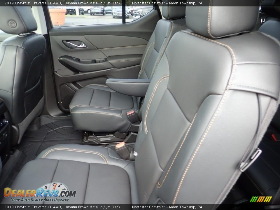 2019 Chevrolet Traverse LT AWD Havana Brown Metallic / Jet Black Photo #12